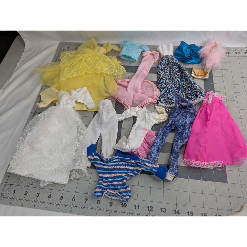 Fashion‎ Doll Outfits Wedding Dress Gowns Jumper Lot DAMAGED Flaws READ